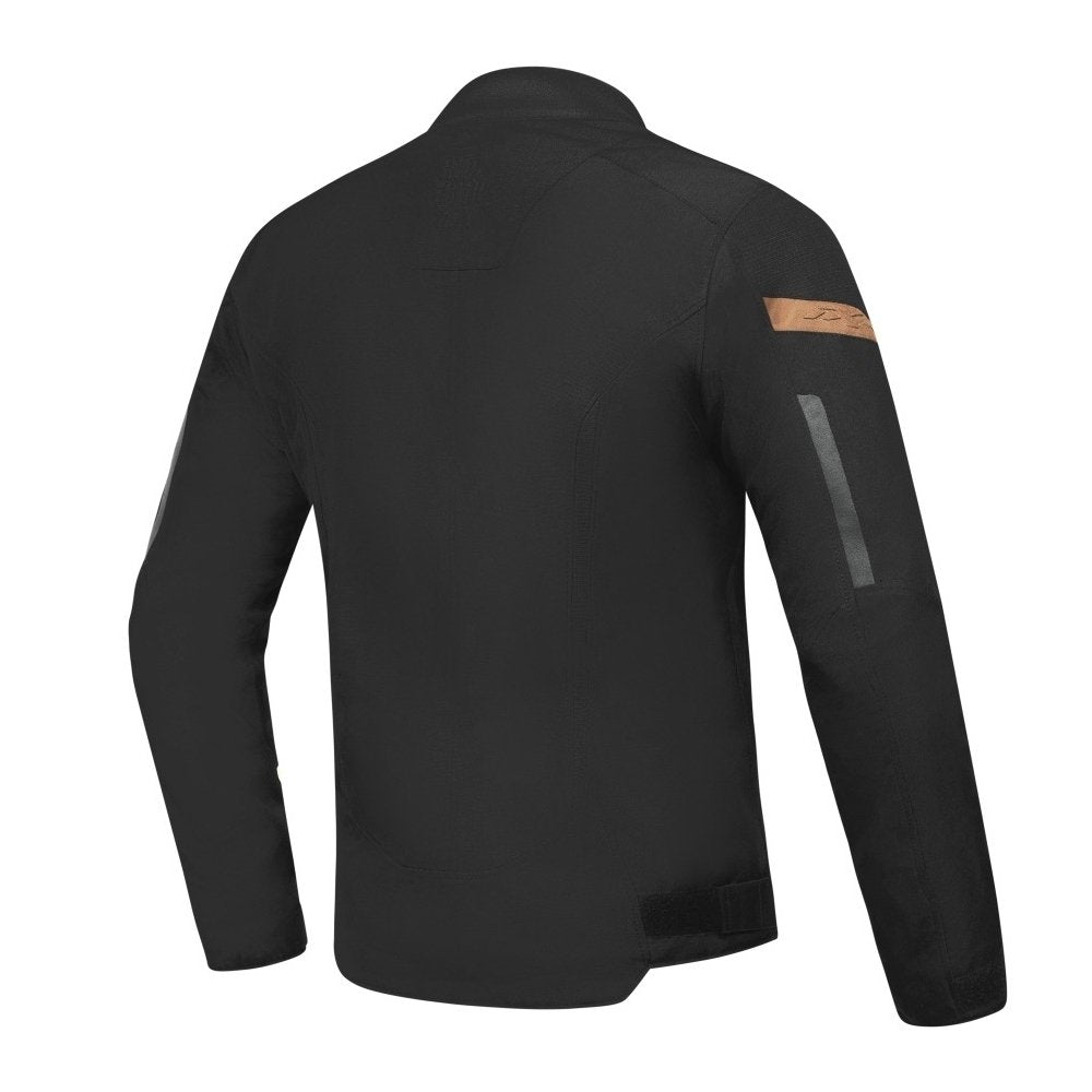 Giubbotto IXON STRIKER RETRO in tessuto UOMO nero-marrone