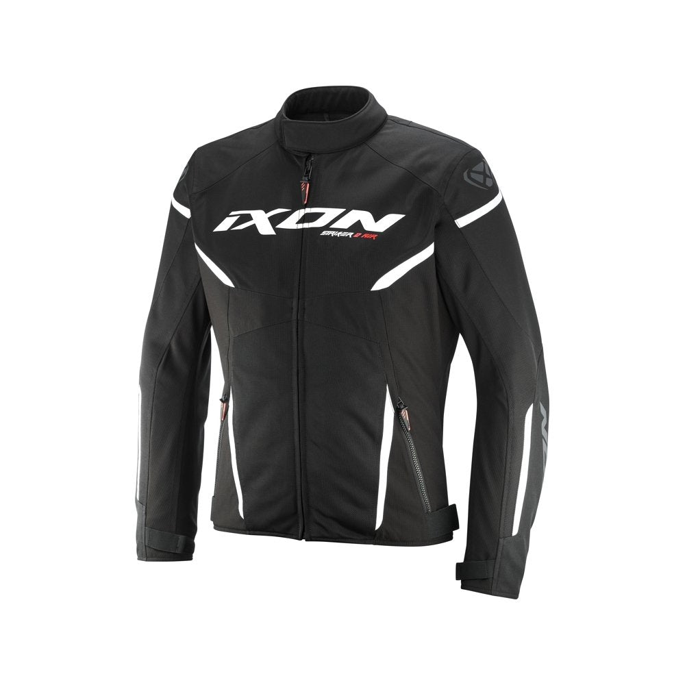 Giubbotto Moto Ixon STRIKER 2 AIR WP Nero Bianco