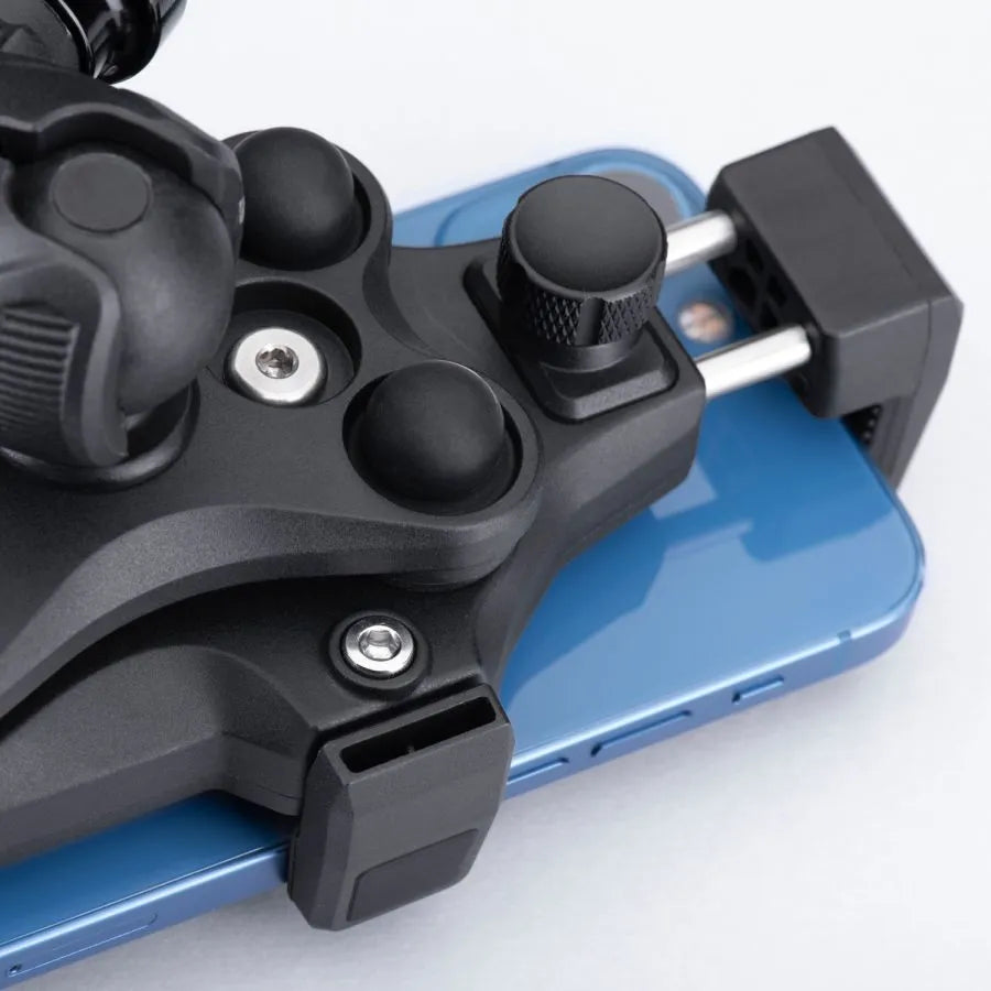 MIDLAND SUPPORTO TELEFONO MH-NV CON ANTIVIBRAZIONE – PORTA CELLULARE A MANUBRIO PER MOTO SCOOTER BICI E-BIKE