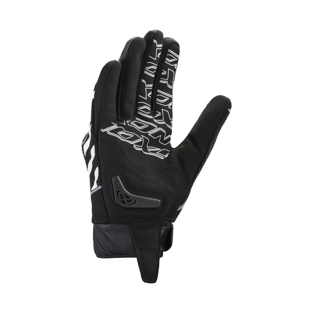 Guanti Moto Ixon Venum Hurry Nero Grigio Bianco
