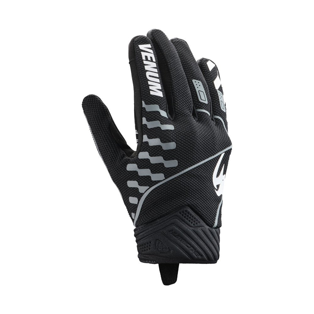 Guanti Moto Ixon Venum Hurry Nero Grigio Bianco