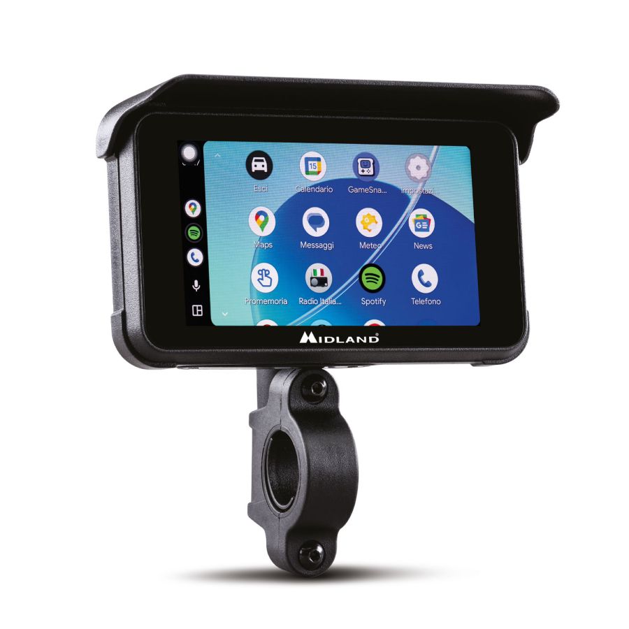 Display CarPlay da Moto Midland BIKEPLAY Display Con Dashcam - Sens