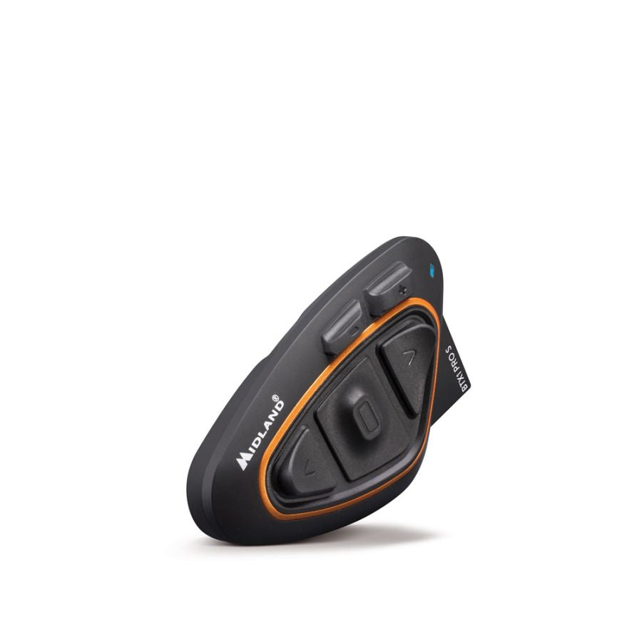 INTERFONO MIDLAND BTX1 PRO S CON HI-FI SPEAKER SINGOLO (1 PEZZO) Conference 4 persone fino a 800 m