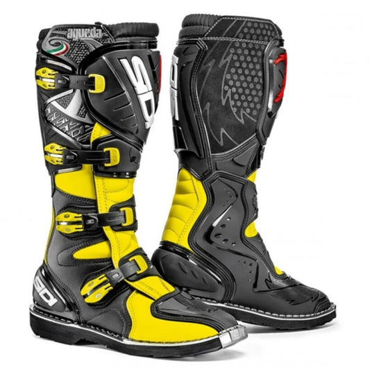 Stivali Sidi Enduro Agueda Nero-Giallo Fluo (In Esaurimento)
