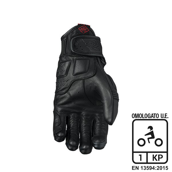 GUANTI MOTO FIVE KANSAS NERO TRAFORATO