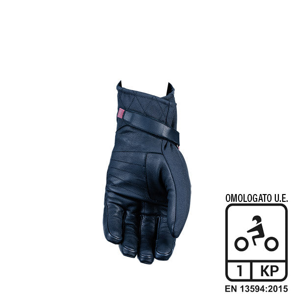 GUANTI MOTO DONNA FIVE MILANO EVO WP NERO