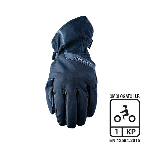 GUANTI MOTO FIVE MILANO EVO WP NERO