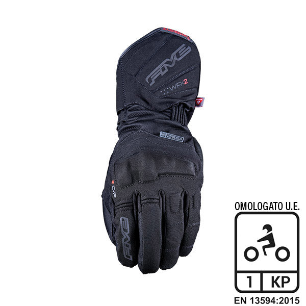 GUANTI MOTO FIVE WFX2 EVO WP NERO