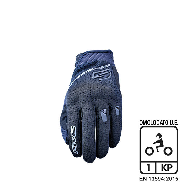 GUANTI MOTO FIVE RS3 EVO AIRFLOW NERO