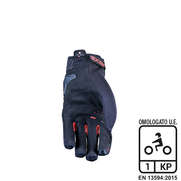 GUANTI MOTO FIVE RS3 EVO NERO-ROSSO