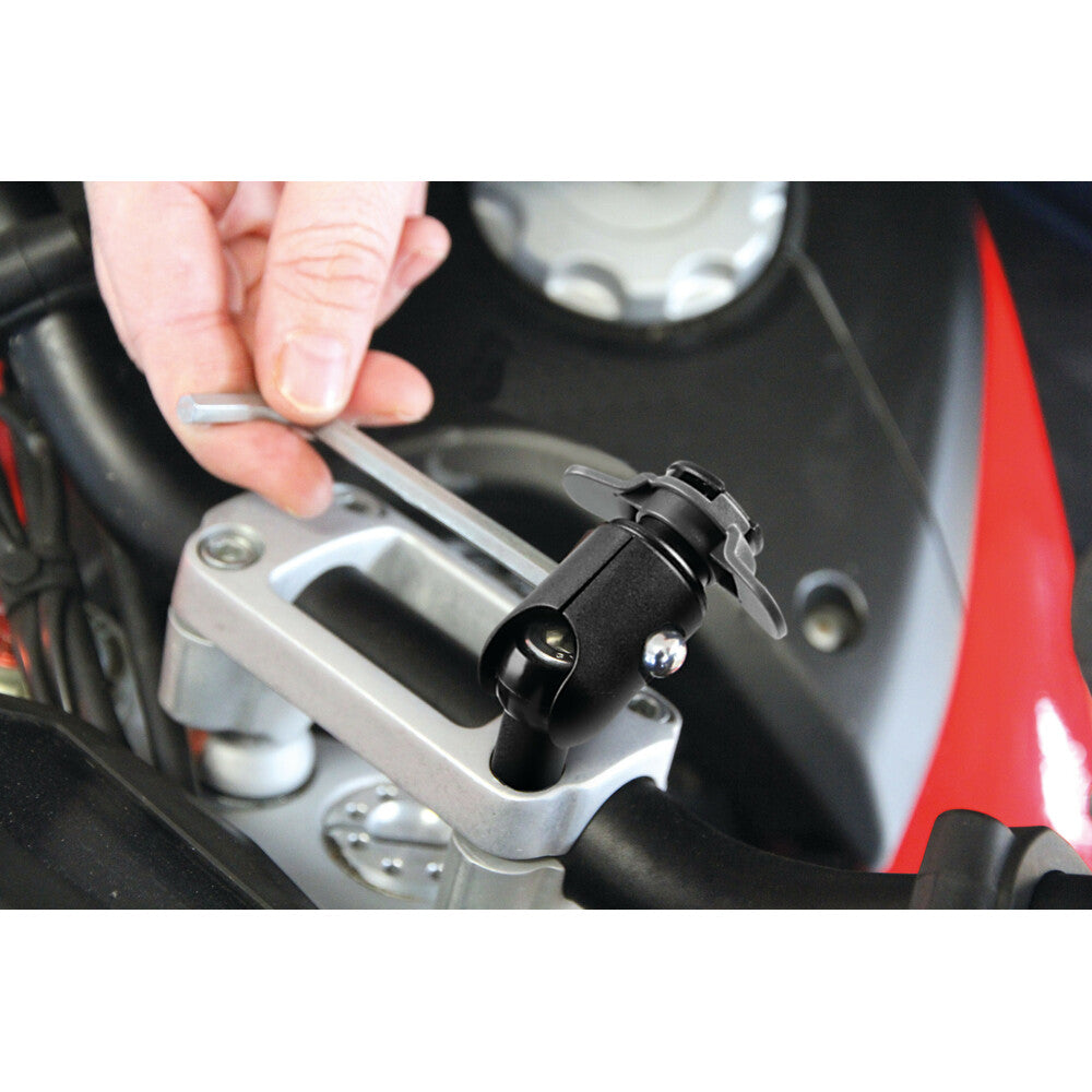 Screw, supporto con attacco per viti e riser M8