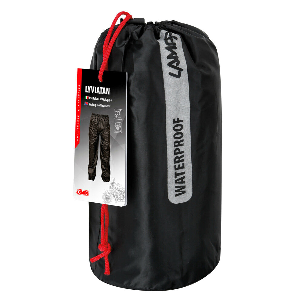 Lampa Lyviatan, pantaloni antipioggia