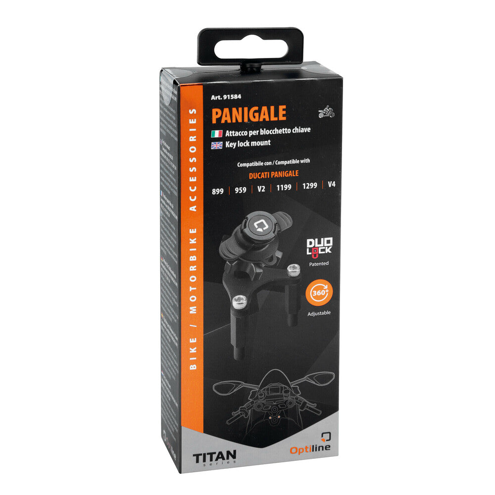 Panigale, attacco per blocchetto chiave compatibile con Ducati Panigale 899, 959, V2, 1199, 1299, V4