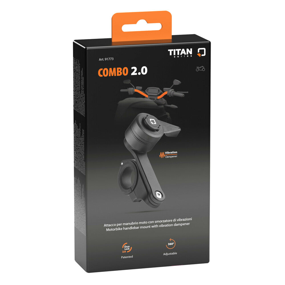 Titan Combo 2.0, supporto ad alta resistenza con attacco per manubrio
