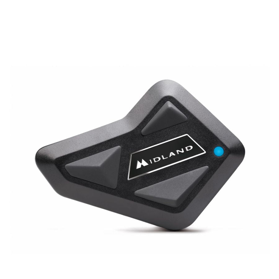 Interfono Midland BT Mini Singolo (1 Pezzo) Comunicazione moto a moto fino a 4 persone e condivisione della musica.