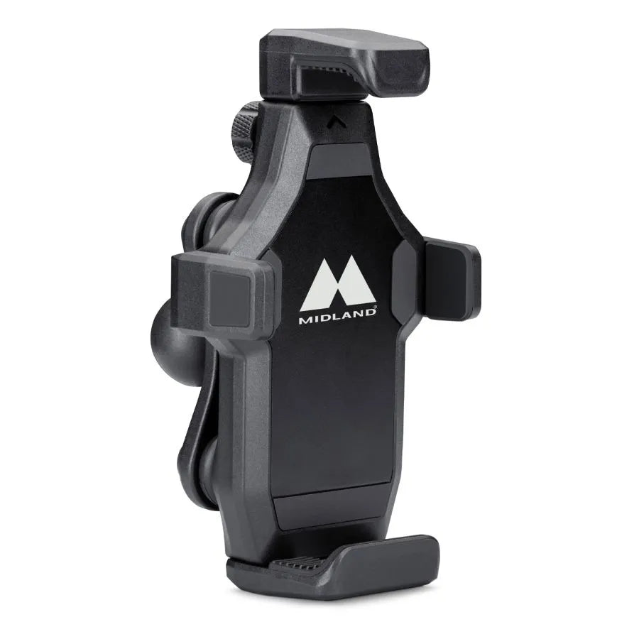 MIDLAND SUPPORTO TELEFONO MH-NV CON ANTIVIBRAZIONE – PORTA CELLULARE A MANUBRIO PER MOTO SCOOTER BICI E-BIKE