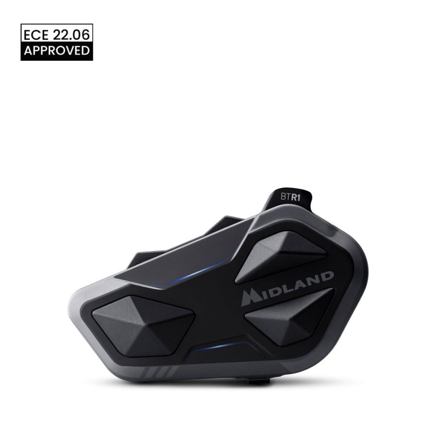 Interfono Moto Midland BTR1 - SINGOLO Con una portata fino a 800 metri CE 22.06