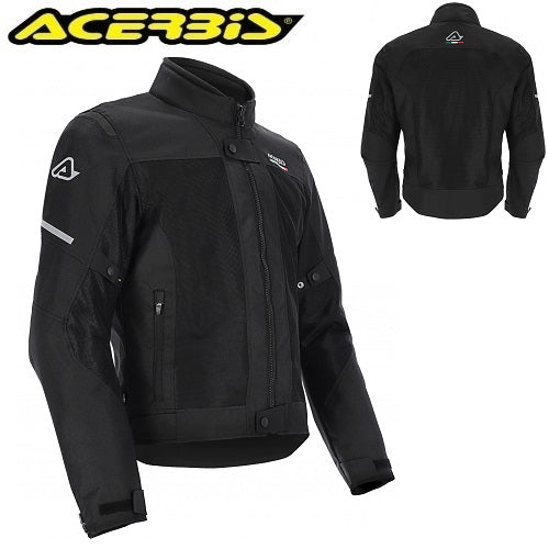 Giacca Moto 3 Strati CE Acerbis ON ROAD RUBY Nero