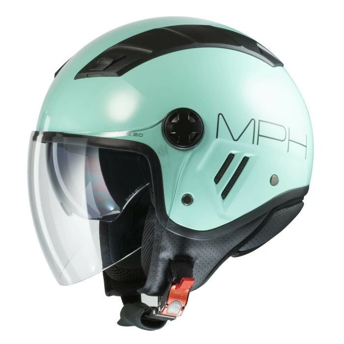 CASCO JET MPH AIRE OMOLOGAZIONE 22-06 AZZURRO TIFFANY