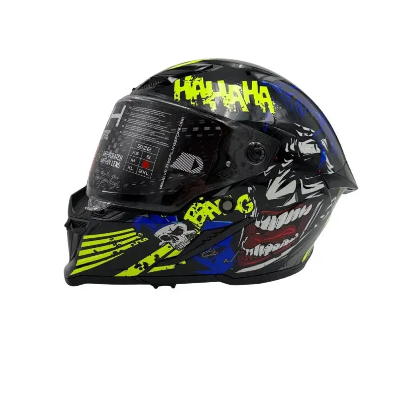 Casco Integrale MPH Blade Grafica Joker Giallo