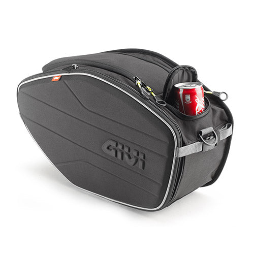 Coppia di borse laterali piccole Givi EA101C estensibili 30 lt (In Esaurimento)