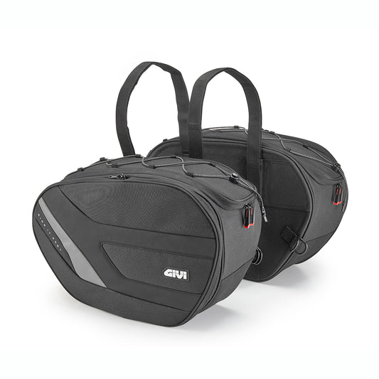 Coppia di borse laterali Givi EASY11 espandibili da 18 a 25 lt