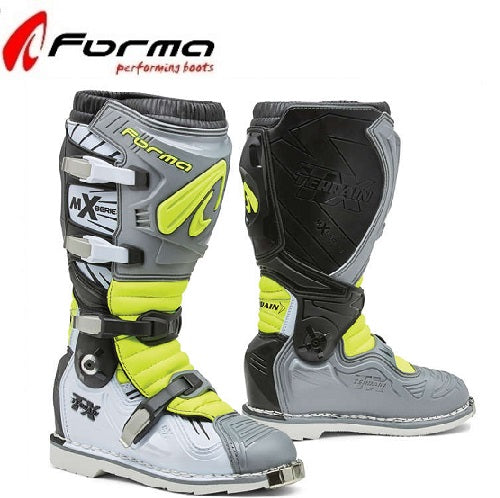 STIVALI FORMA TERRAIN TX GREY WHITE YELLOW FLUO (In Esaurimento)