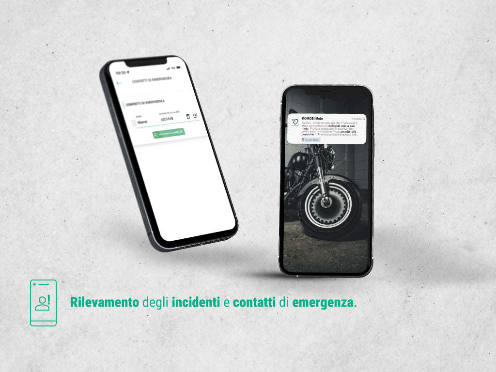 Localizzatore GPS Moto con Allarme Antifurto Komobi CITY PREMIUM