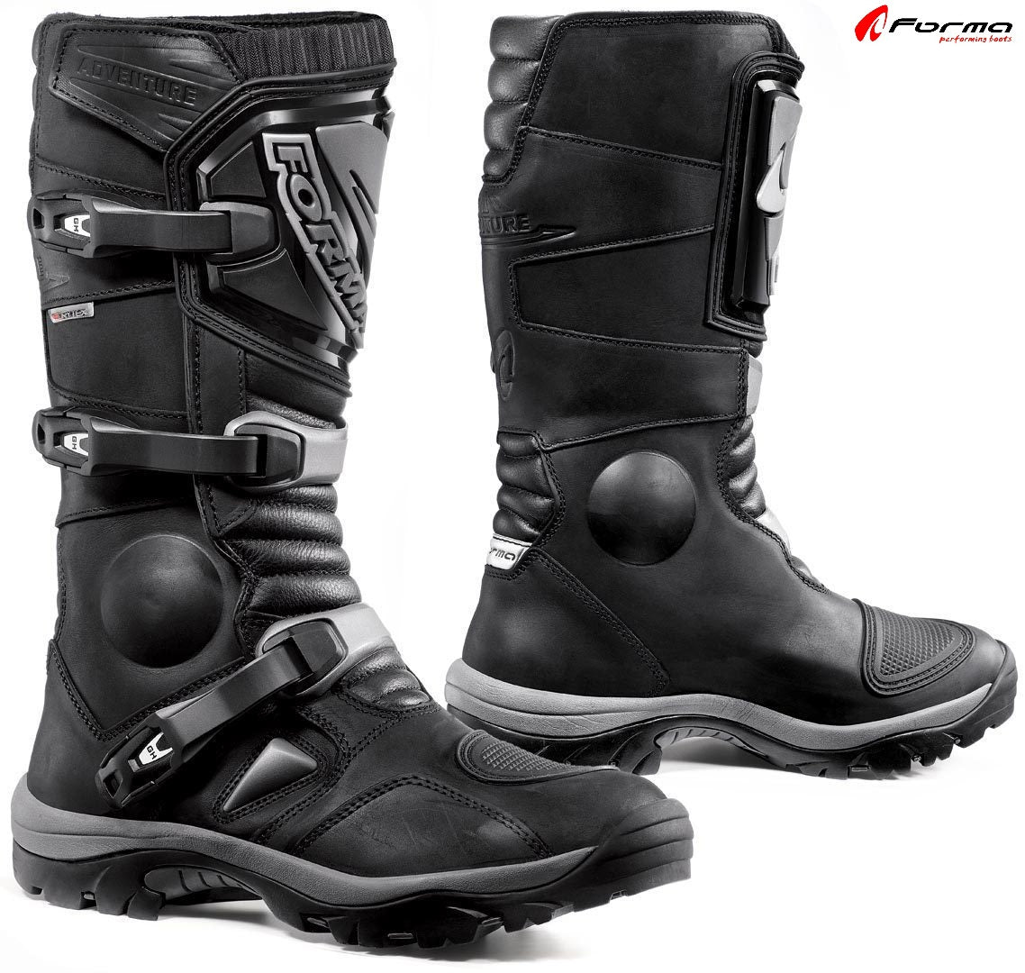 Forma Adventure Dry Stivali moto impermeabili Nero