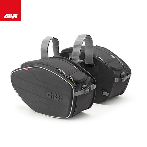 Coppia di borse laterali piccole Givi EA101C estensibili 30 lt (In Esaurimento)
