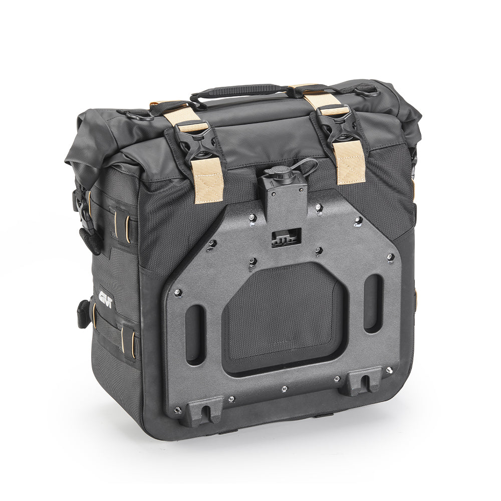 Coppia di borse laterali Givi GRT720B CANYON waterproof con sistema di fissaggio MONOKEY®, 25+25 lt