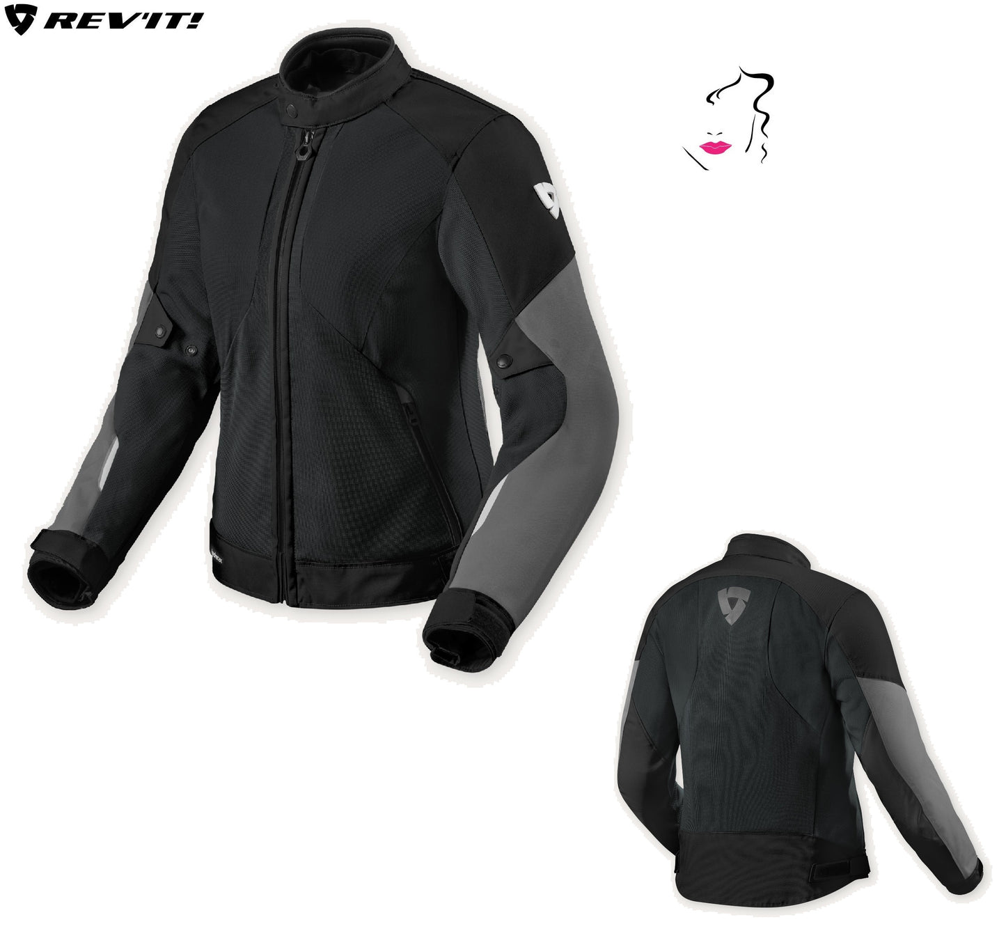 Giacca Revit Torque 3 H2O Ladies Black