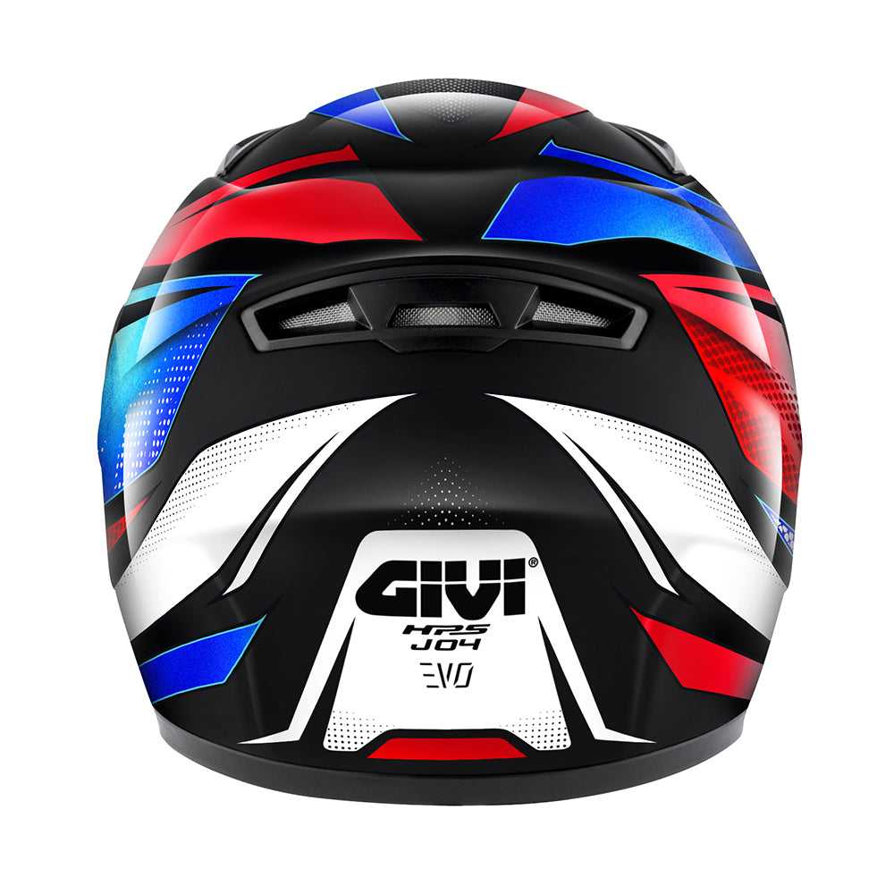 Casco Integrale Bambino J04 EVO FOLLOW Nero, Blu, Rosso
