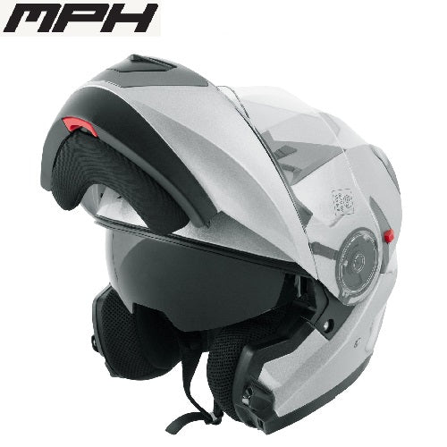 Casco MPH Modulare 22-05 RAPTOR Bianco Lucido (In Esaurimento)