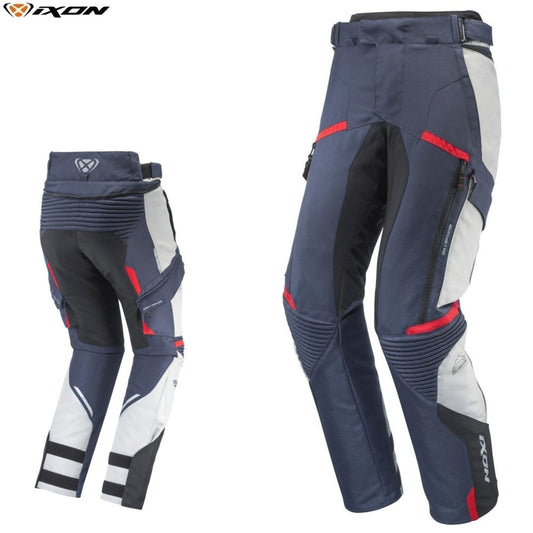Pantalone Moto Touring Ixon MIDGARD PT Grege-Navy-Nero