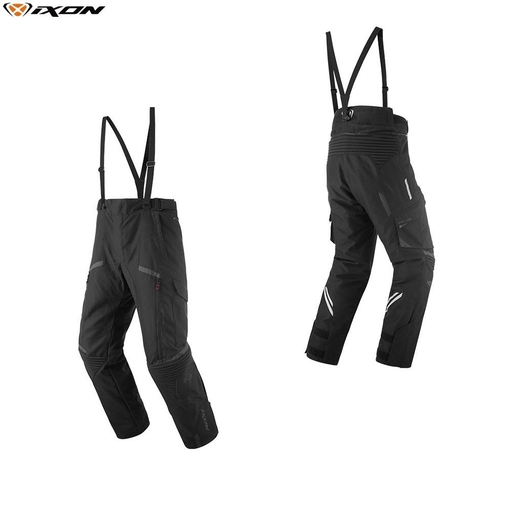 Pantalone Moto Touring Ixon MIDGARD PT C Nero - C-SIZE / CONFORMATA
