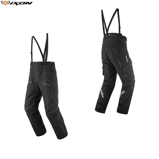 Pantalone Moto Touring Ixon MIDGARD PT C Nero - C-SIZE / CONFORMATA