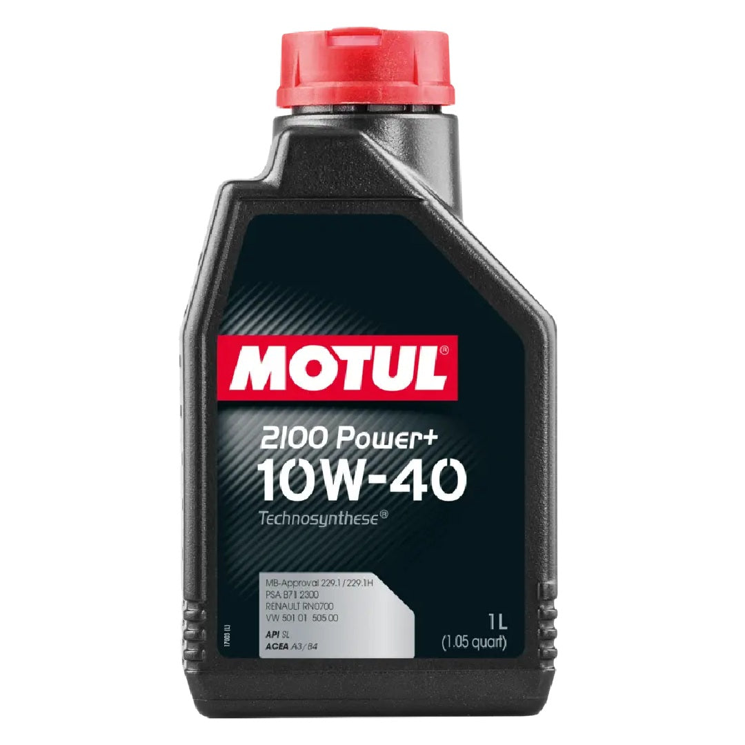 OLIO MOTORE AUTO MOTUL 2100 POWER+ 10W40 TECHNOSYNTHESE - (Conf. 1lt) ACEA A3 / B4