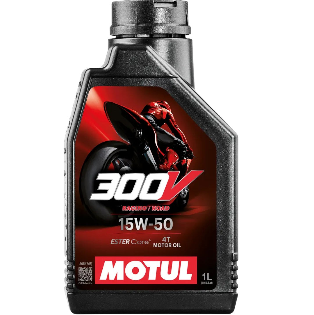OLIO MOTUL 300V 4T FACTORY LINE ROAD RACING 15W-50 (Conf. 1lt.)