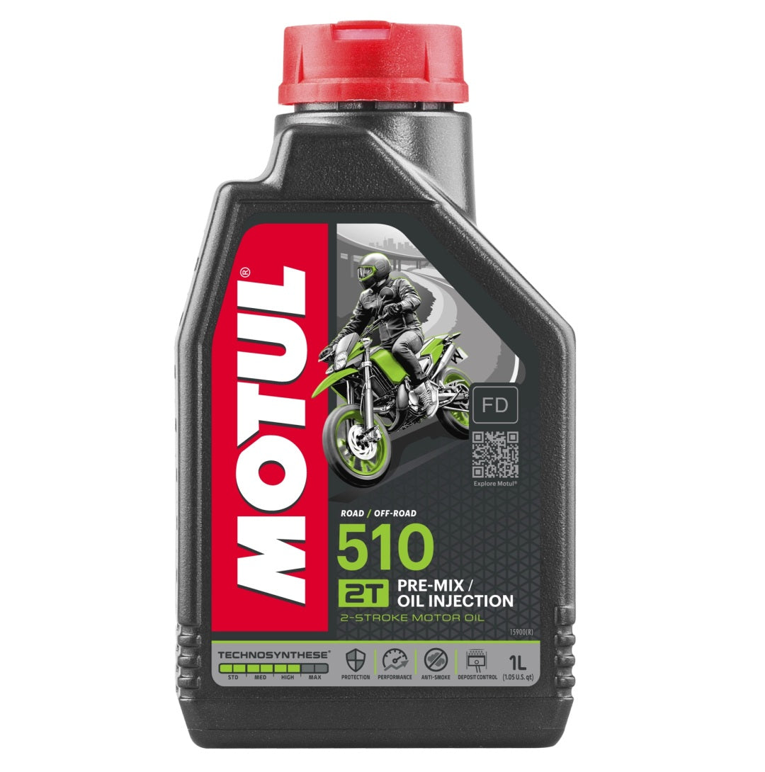 Olio Motore MOTUL 510 2T TECHNOSYNTHESE (1 lt)