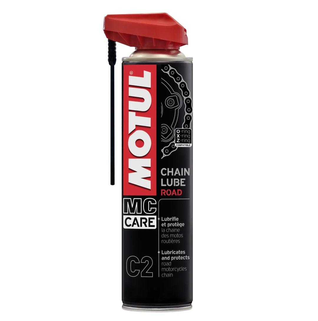 MOTUL MC CARE C2 CHAIN LUBE ROAD LUBRIFICANTE SPRAY CATENA MOTO STRADA (Conf. 400ml)