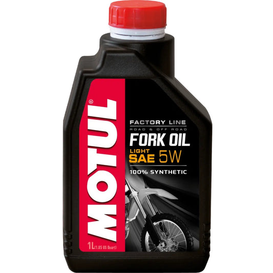 Olio Forcella MOTUL FORK OIL FACTORY LINE LIGHT 5W (Conf. 1lt)