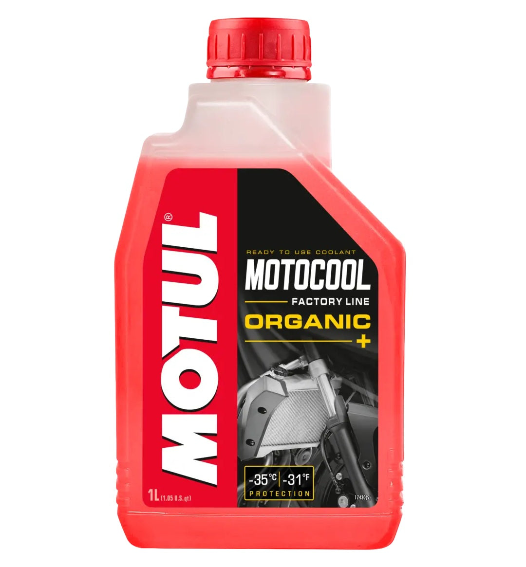 MOTUL MOTOCOOL FACTORY LINE -35°C Rosso, Pronto all\'uso, Senza nitrito-senza silicato (Conf 1lt)