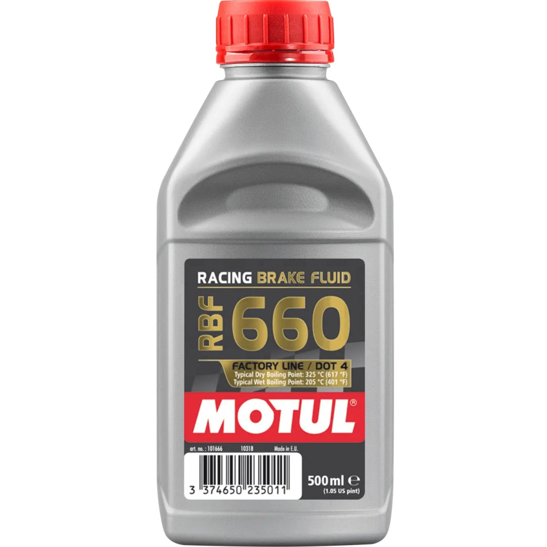 MOTUL BRAKE FLUID RBF 660 FACTORY LINE DOT 4 100% SINT.325° (Conf. 500 ml)