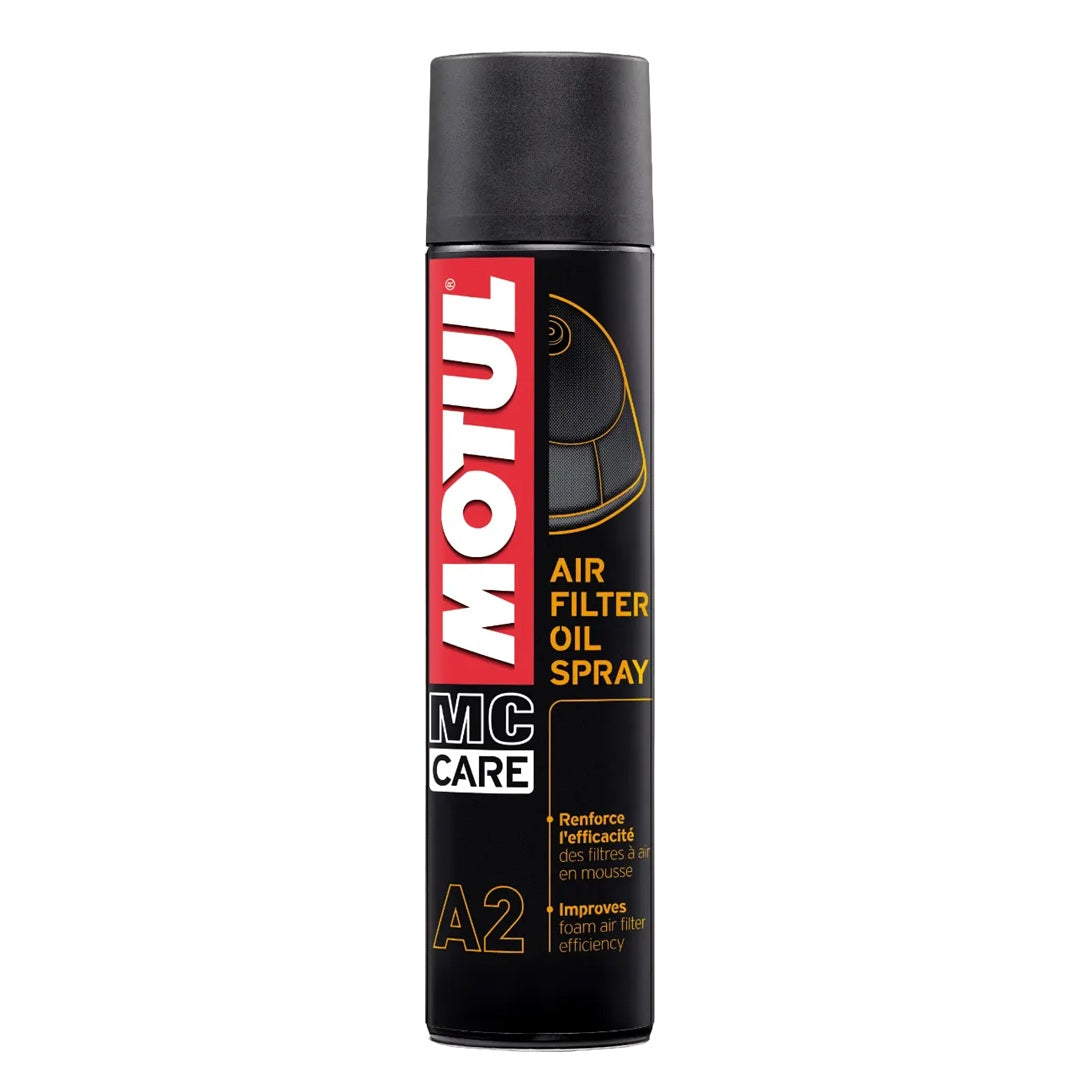 Motul MC Care™ A2 Air Filter Oil Spray - Lubrificante spray per filtro aria (Conf. 400ml)