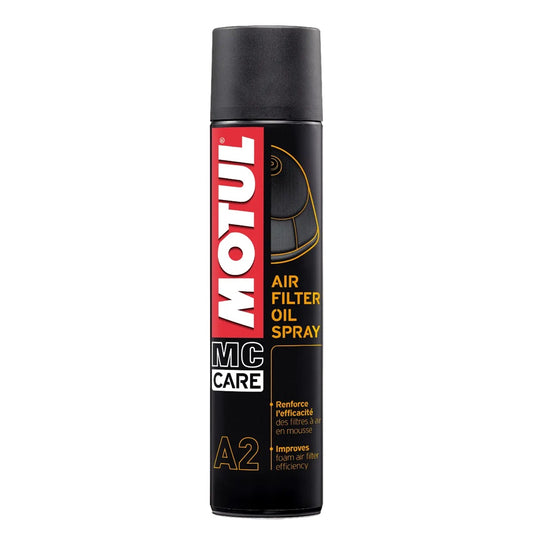 Motul MC Care™ A2 Air Filter Oil Spray - Lubrificante spray per filtro aria (Conf. 400ml)