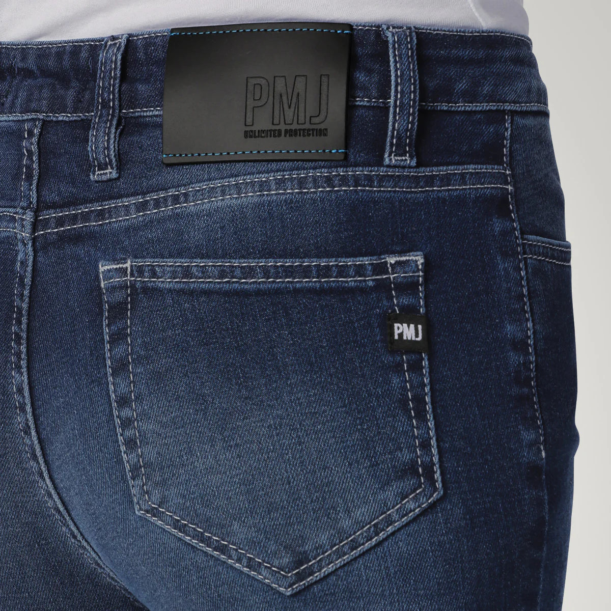 PANTALONI JEANS PMJ RIDER LADY BLUE DONNA A
