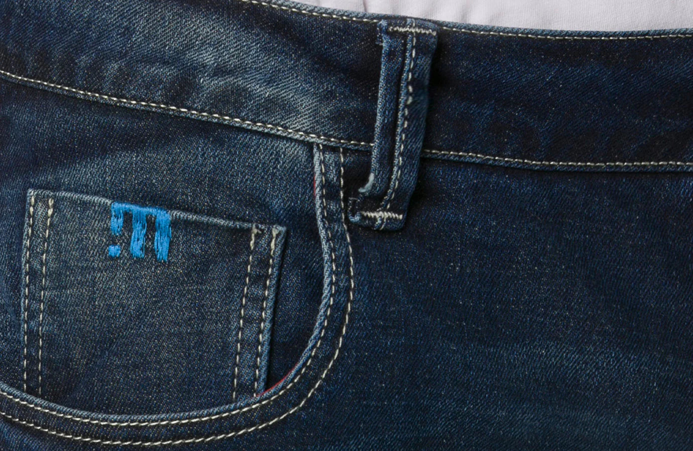 PANTALONI JEANS PMJ RIDER MAN BLUE UOMO A
