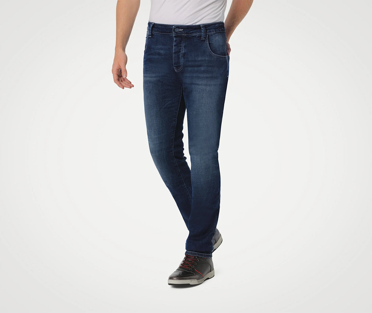 PANTALONI JEANS PMJ RIDER MAN BLUE UOMO A
