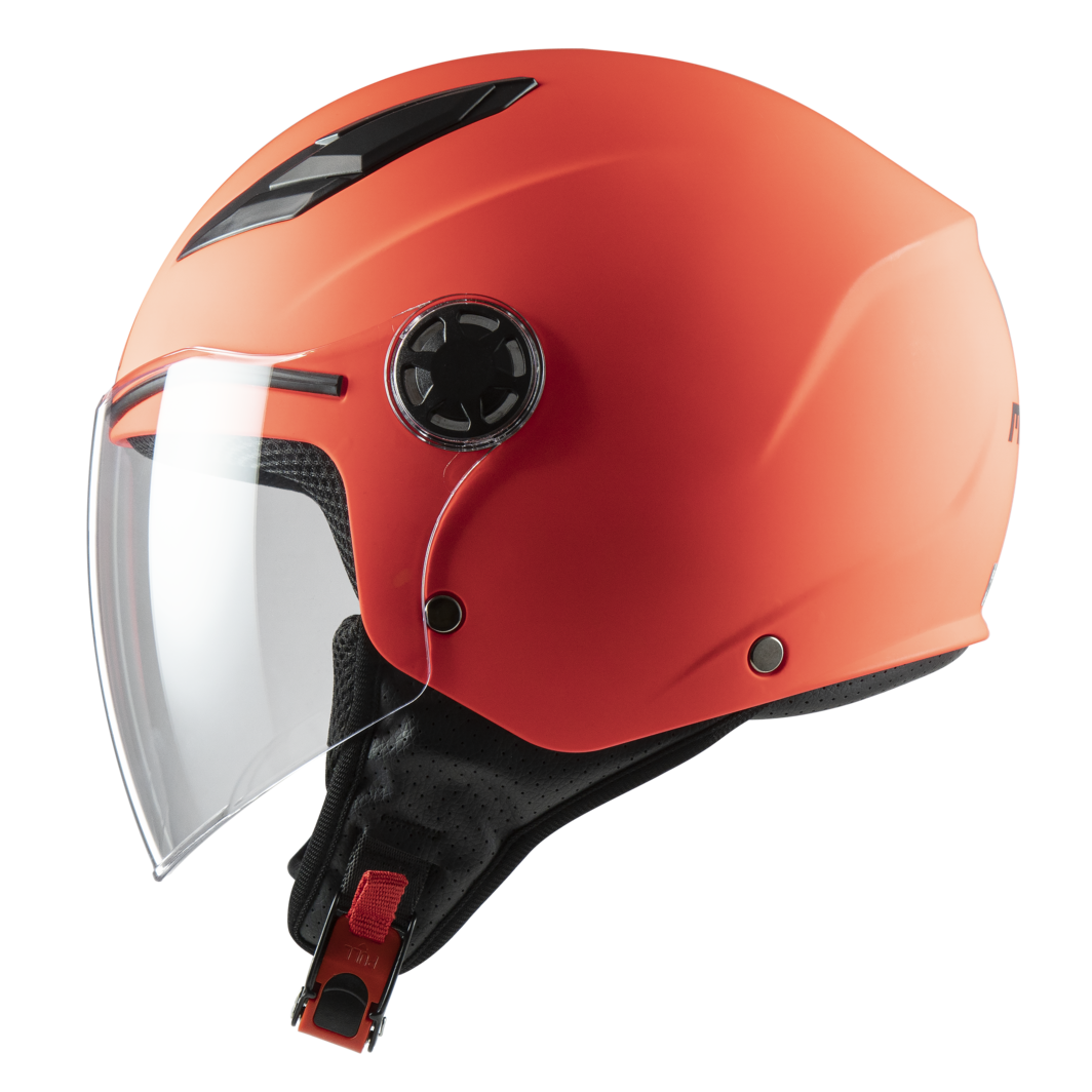 Casco Demi-Jet Bambino JUNIOR MPH 22.06 PLAY MATT FLUO ORANGE